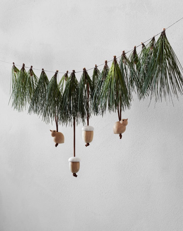 Forest tales acorn Christmas decorations, Oak Rosendahl