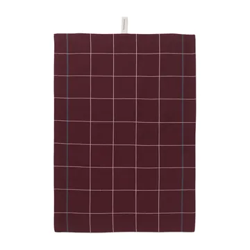 Gamma kitchen towel 50x70 cm - Bordeaux - Rosendahl