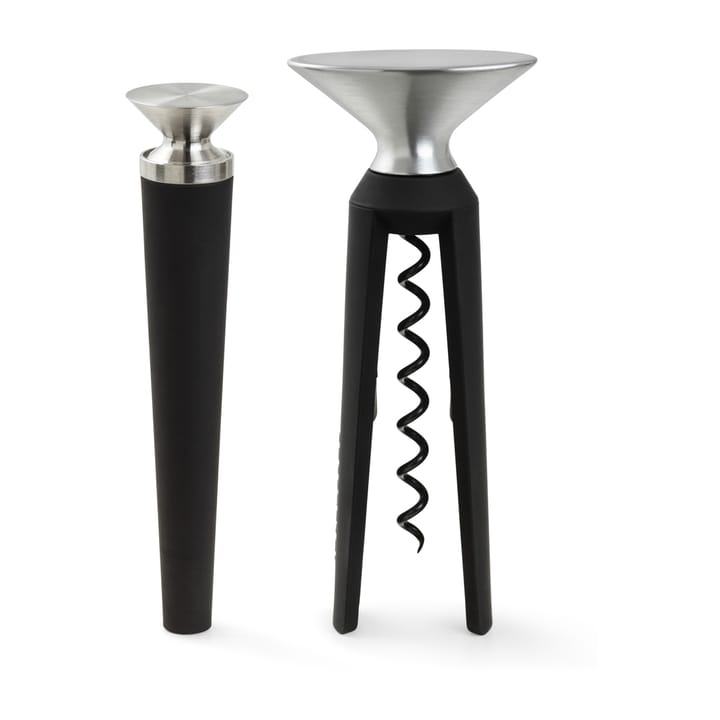 Grand Cru bottle opener and corkscrew set, Stainless steel Rosendahl