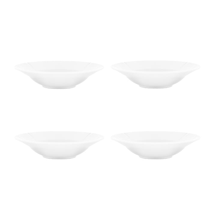Grand Cru deep plate Ø25 cm 4-pack - White - Rosendahl