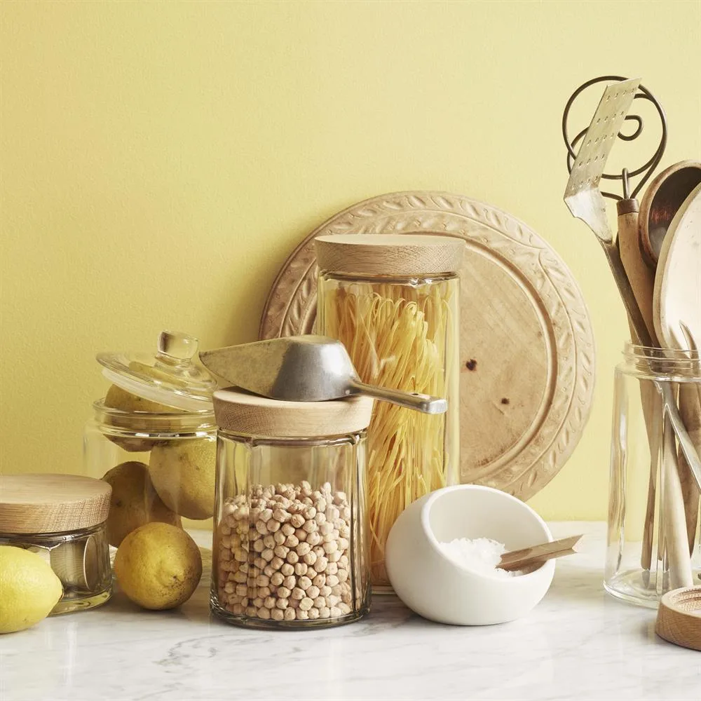 Grand Cru glass jar with wooden lid, 0,25 l Rosendahl