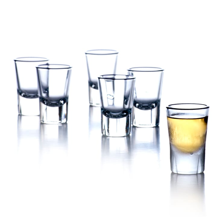 Grand Cru shot glass 6-pack - clear 6-pack - Rosendahl