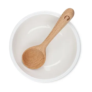 Grand Cru snack bowl and spoon - White, Ø10.5 cm - Rosendahl