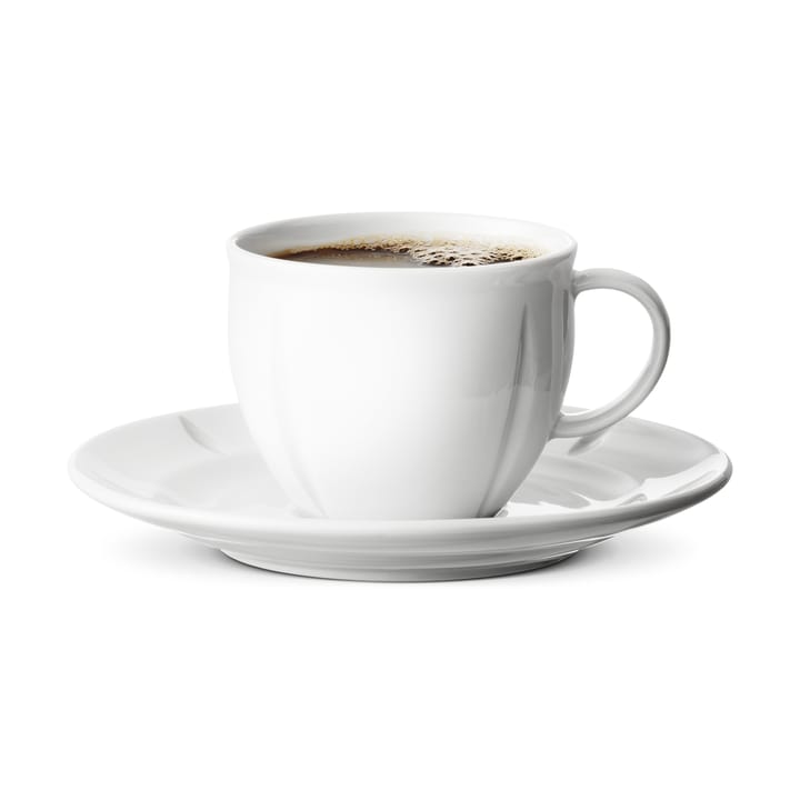 Grand Cru Soft coffee cup with saucer 28 cl, White Rosendahl