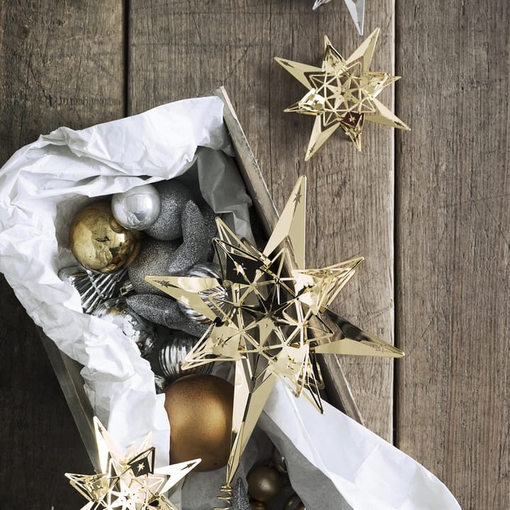 Karen Blixen Christmas tree topper, silver Rosendahl