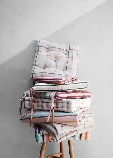 Outdoor Check quilted throw 130x180 - Multi - Rosendahl