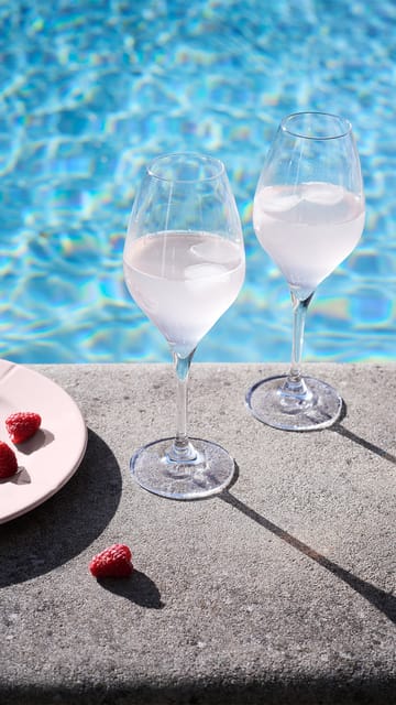 Premium Champagne glass 37 cl 2-pack - Clear - Rosendahl