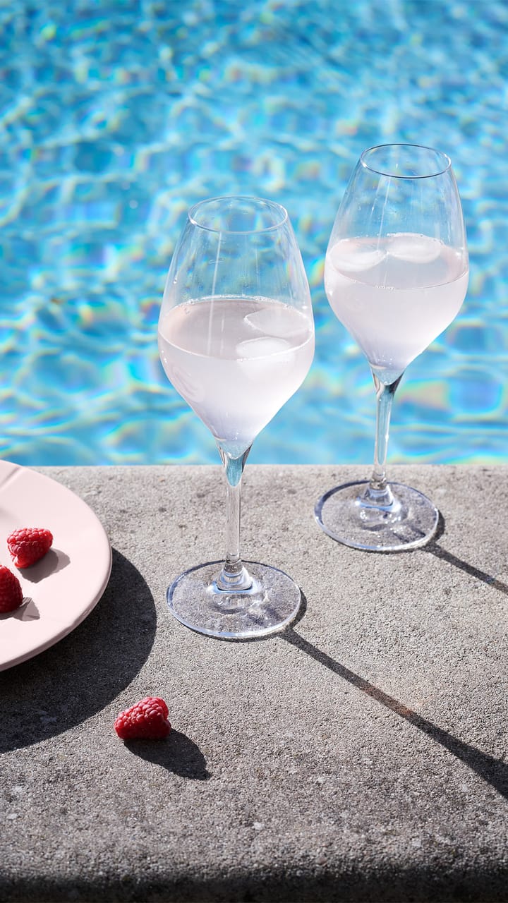 Premium Champagne glass 37 cl 2-pack, Clear Rosendahl