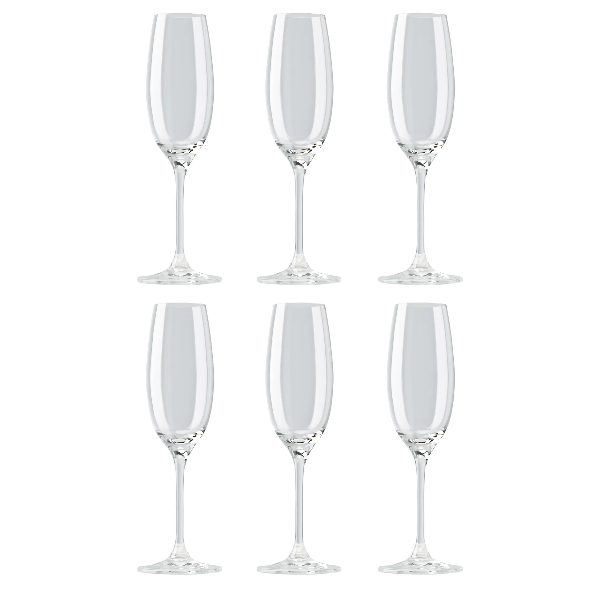 DiVino champagne glass 22 cl 6-pack, clear Rosenthal