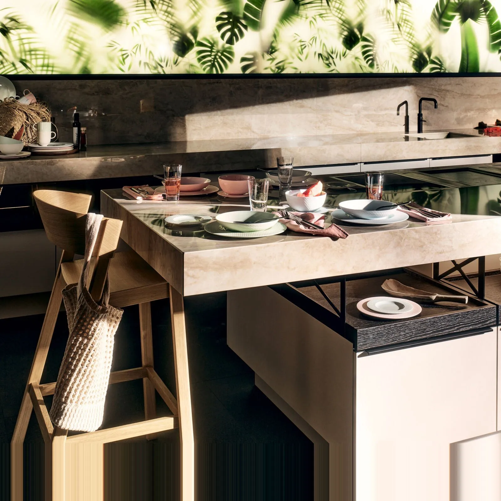 Kumi deep plate Ø21 cm, Green Rosenthal