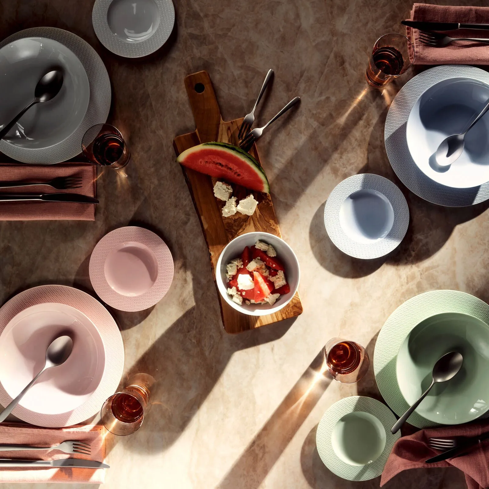 Kumi side plate Ø17 cm, Blue Rosenthal