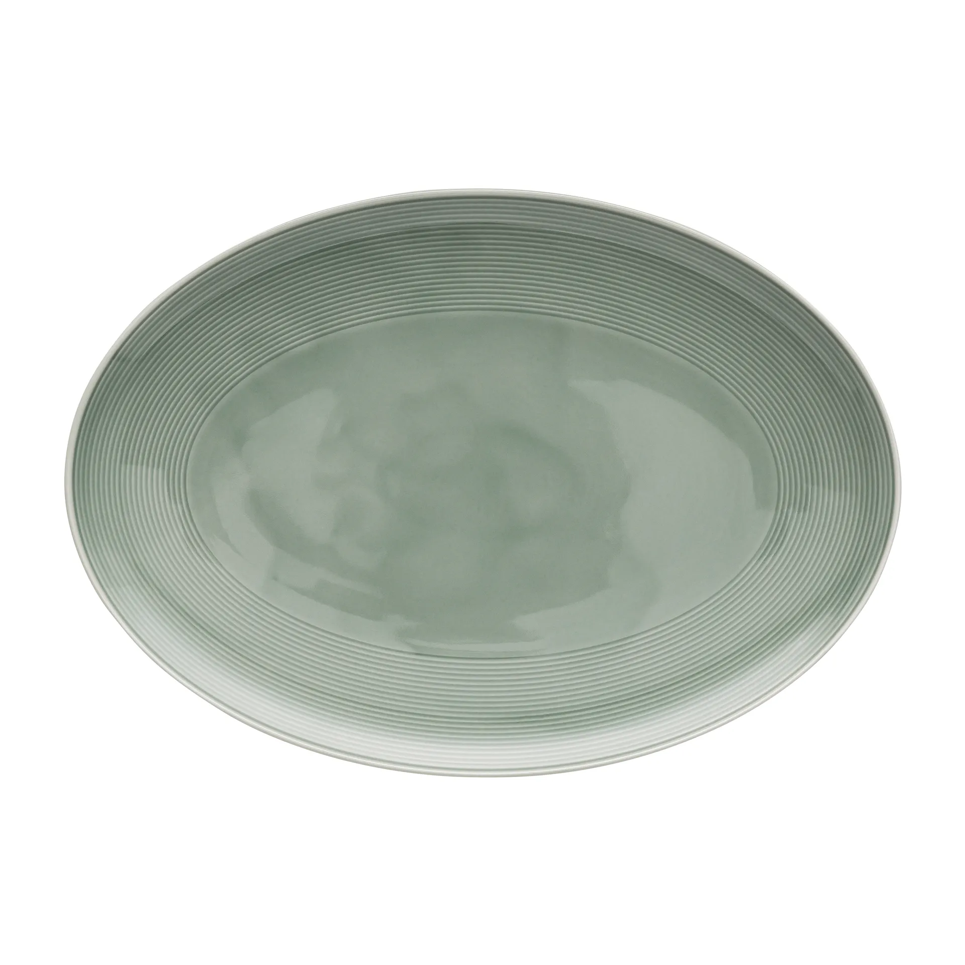 Loft serving dish - oval moss green, 24x34 cm Rosenthal