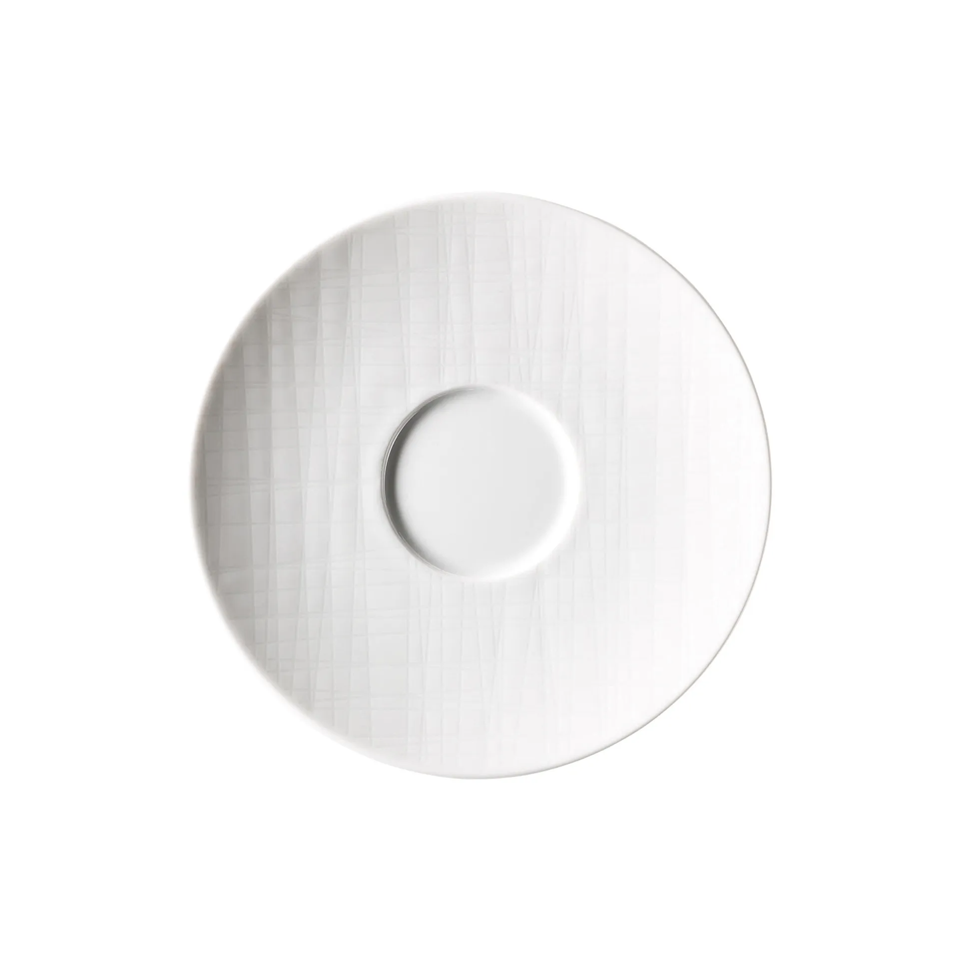 Mesh coffee saucer, white Rosenthal