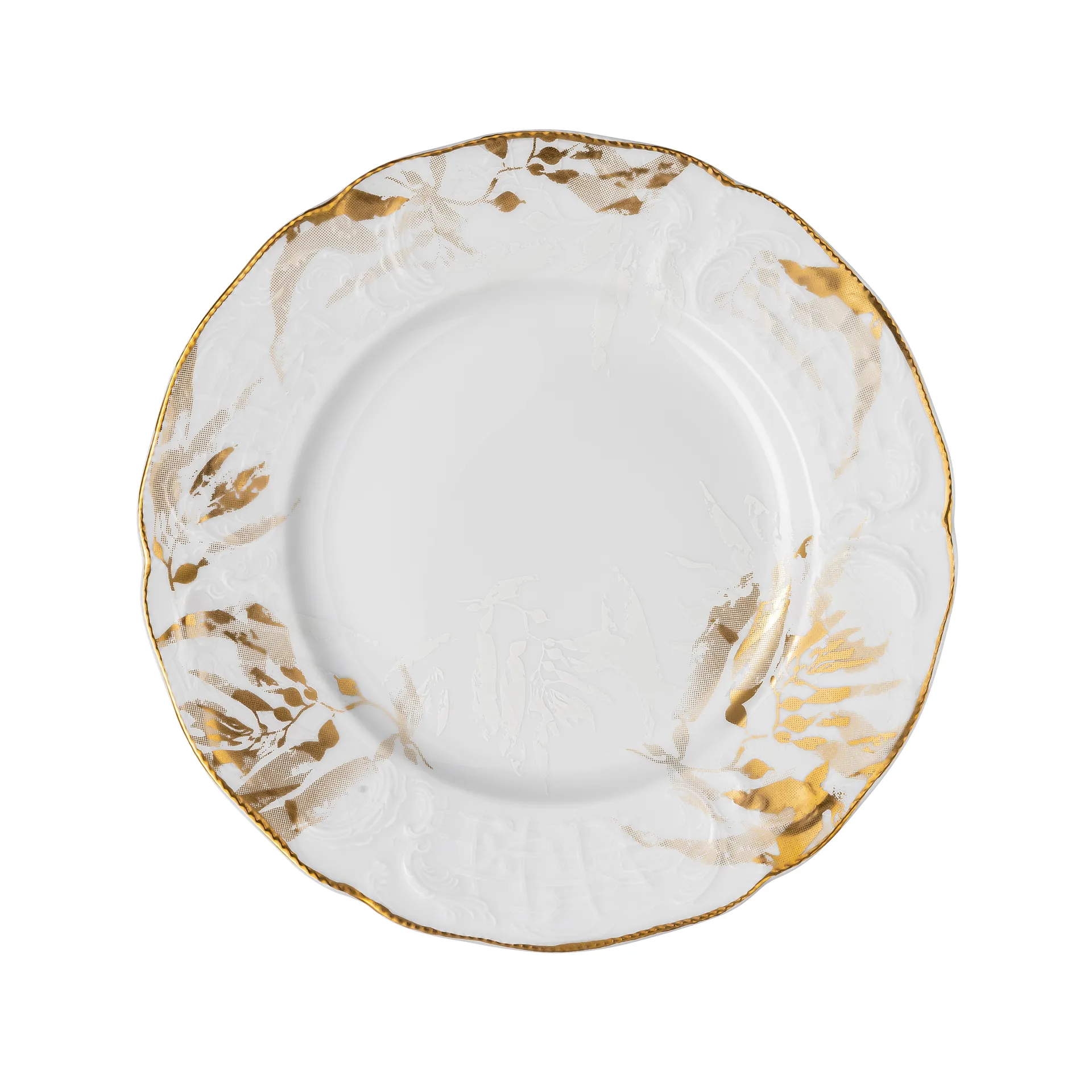 Rosenthal Heritage Midas plate 26 cm, white-gold Rosenthal
