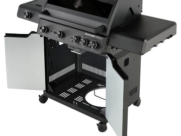 AllFlame Hero 4 gas grill - Black - Rösle