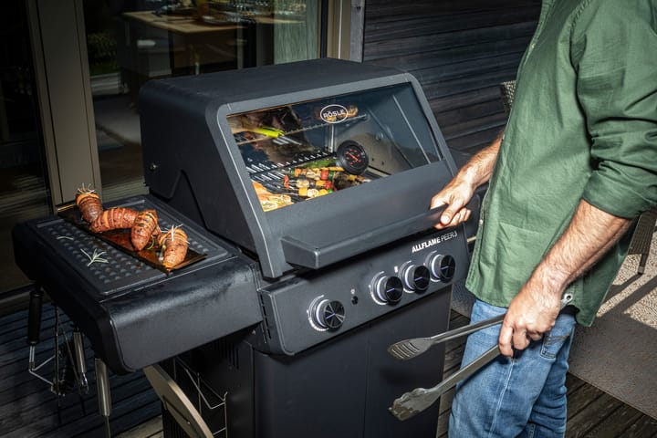 AllFlame Peer 3 gas grill, Black Rösle