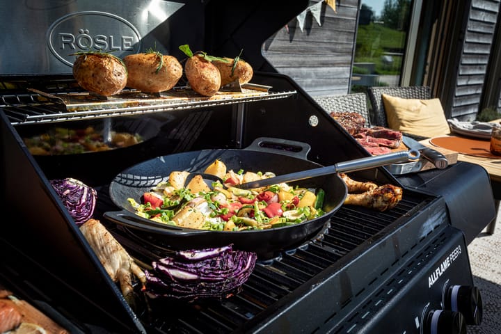 AllFlame Peer 3 gas grill, Black Rösle