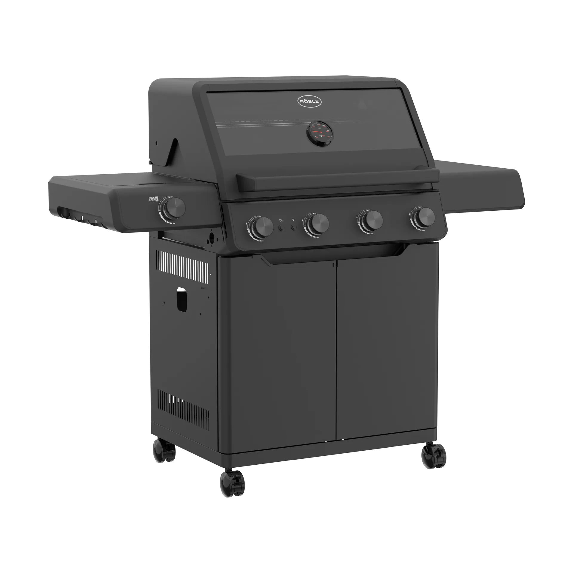 AllFlame Prime 4 gas grill, Black Rösle