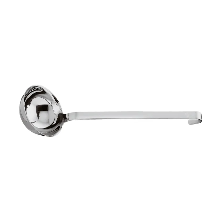 Hook ladle with pouring spout Ø6 cm - Stainless steel - Rösle