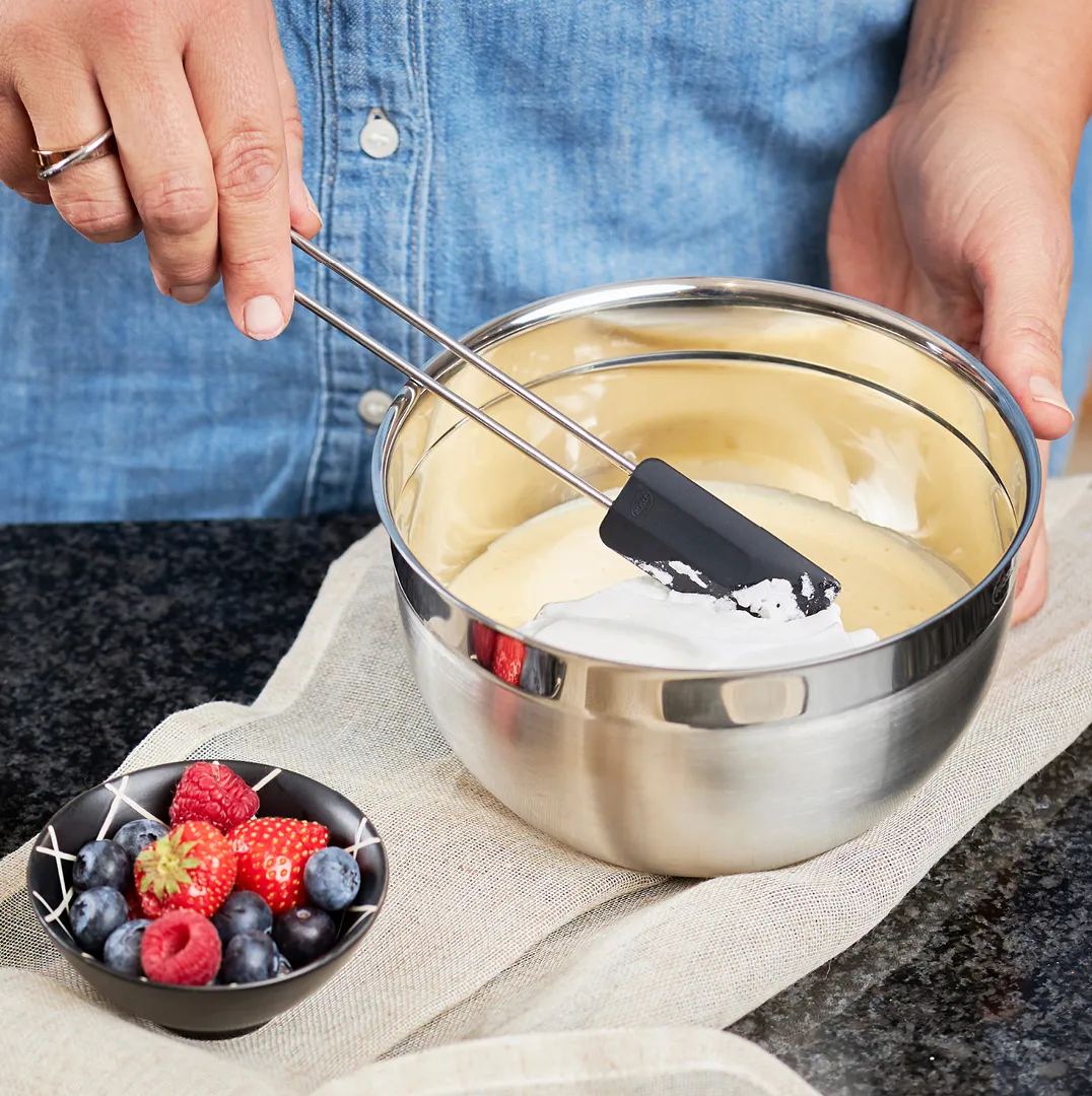 Rösle slim spatula 20 cm, Black Rösle