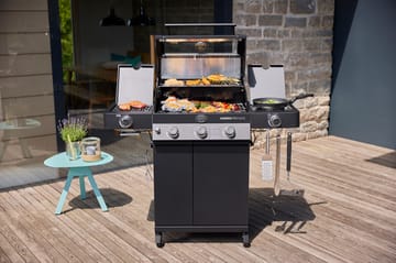 Videro PRO G3-S Vario+ gas grill - Matte black - Rösle