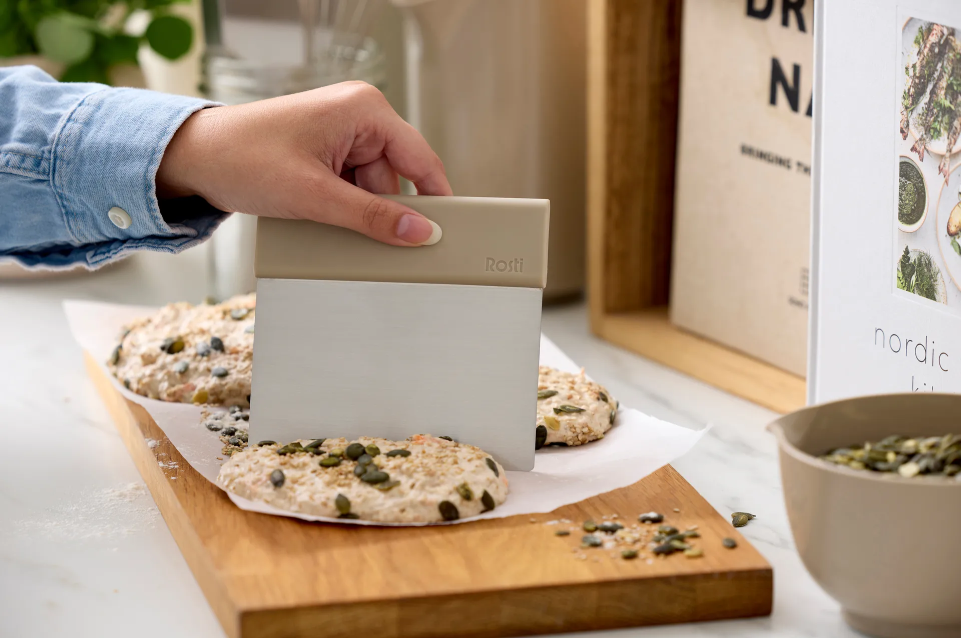 Emma dough cutter steel, Humus Rosti