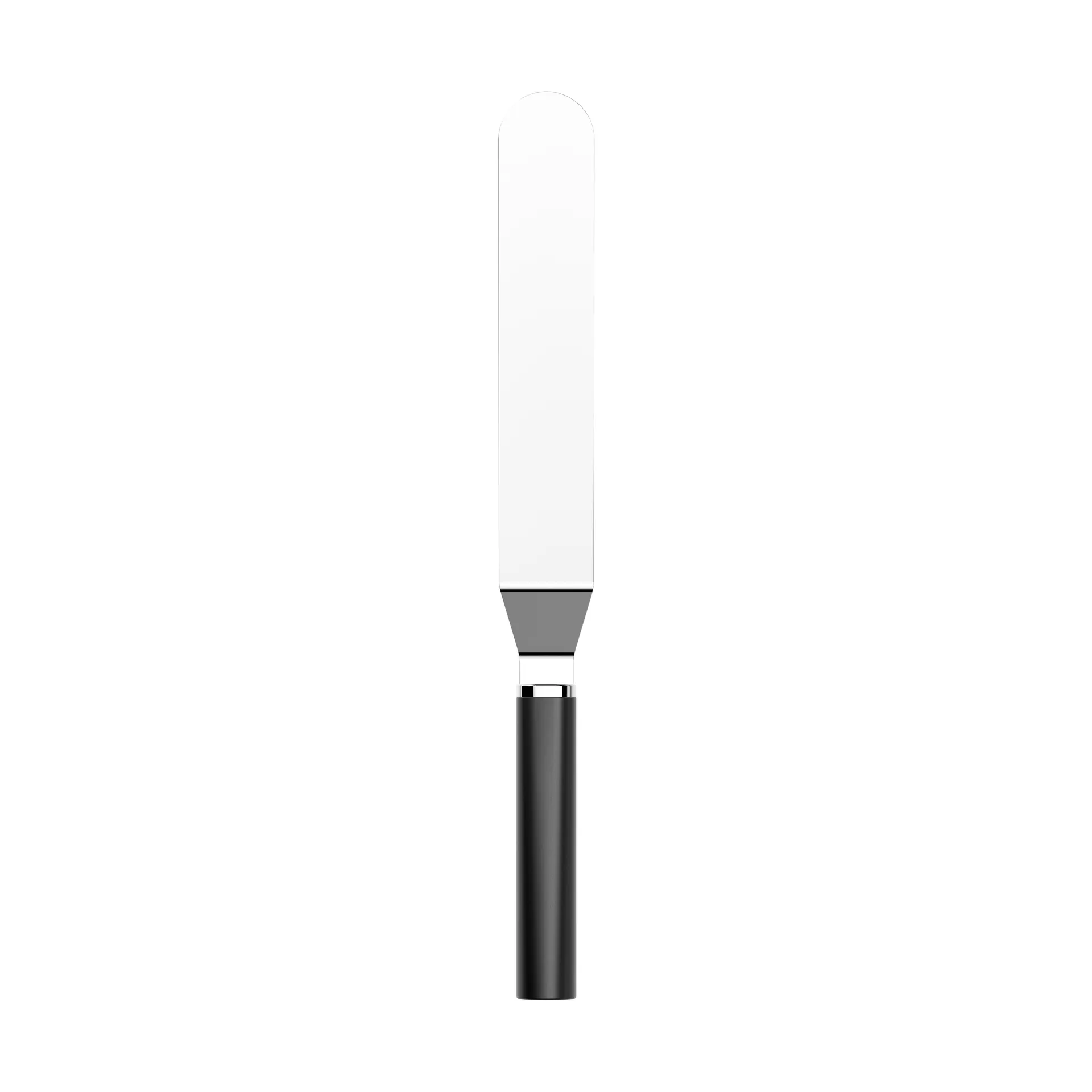 Emma palette knife narrow steel 33 cm, Black Rosti