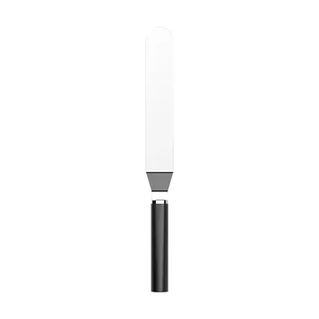 Emma palette knife narrow steel 33 cm - Black - Rosti