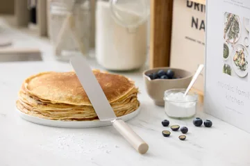 Emma palette knife narrow steel 33 cm - Hummus - Rosti