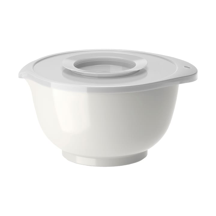 Margrethe bowl 3 L with whisk lid - White - Rosti