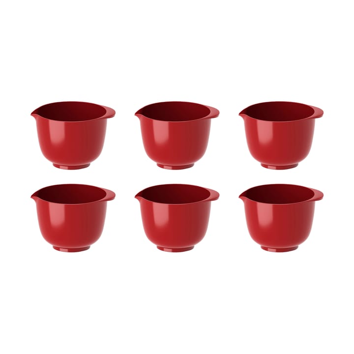 Margrethe mini bowl 25 ml 6-pack - Red - Rosti