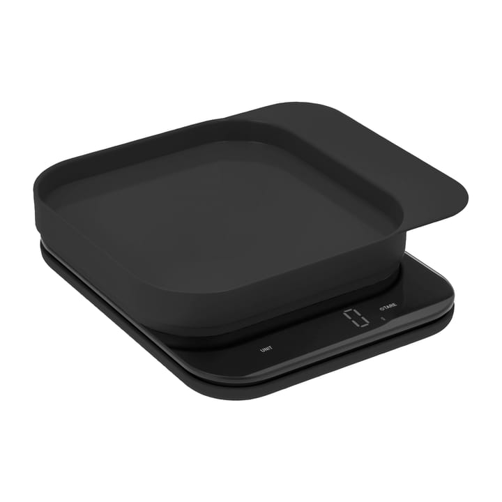 Mensura kitchen scale, Black Rosti