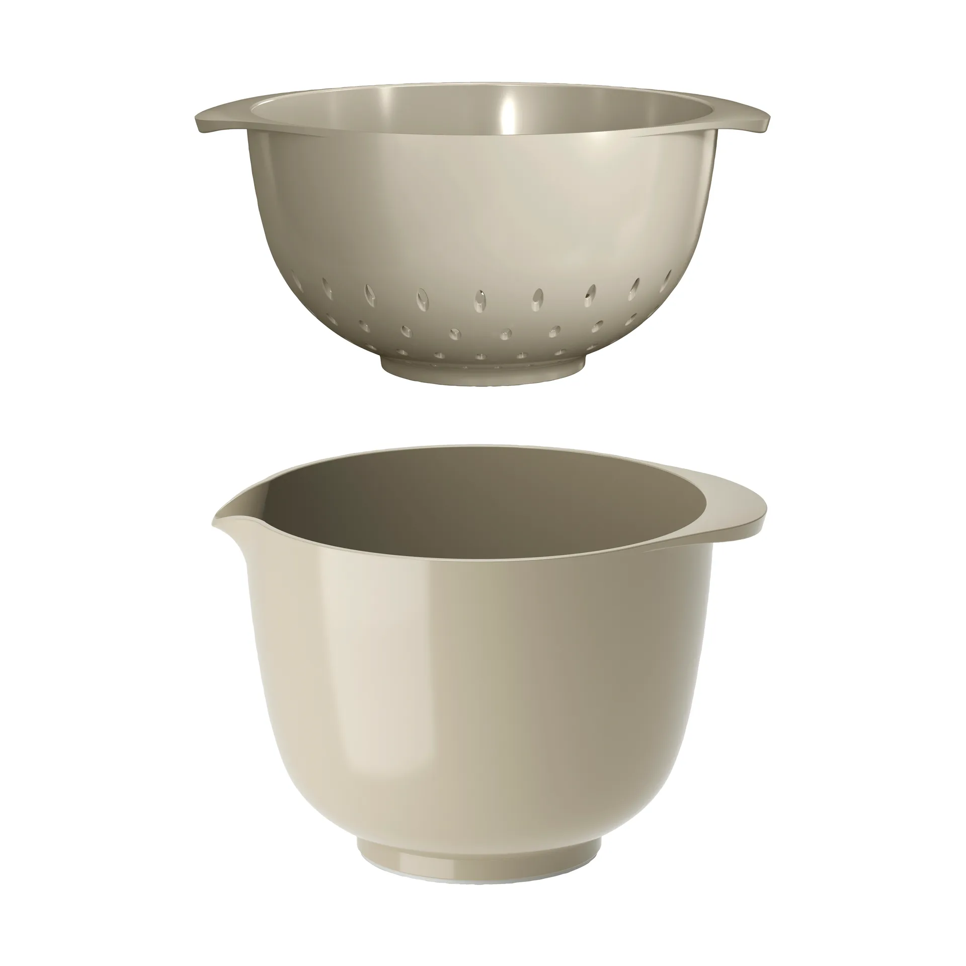 NEW Margrethe bowl with colander, Humus, 1.5 litres Rosti