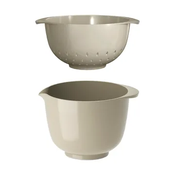 NEW Margrethe bowl with colander - Humus, 1.5 litres - Rosti