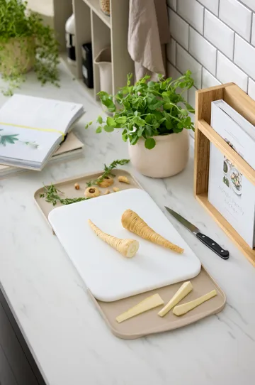 Separa chopping board with trays - Humus, 39x26 cm - Rosti