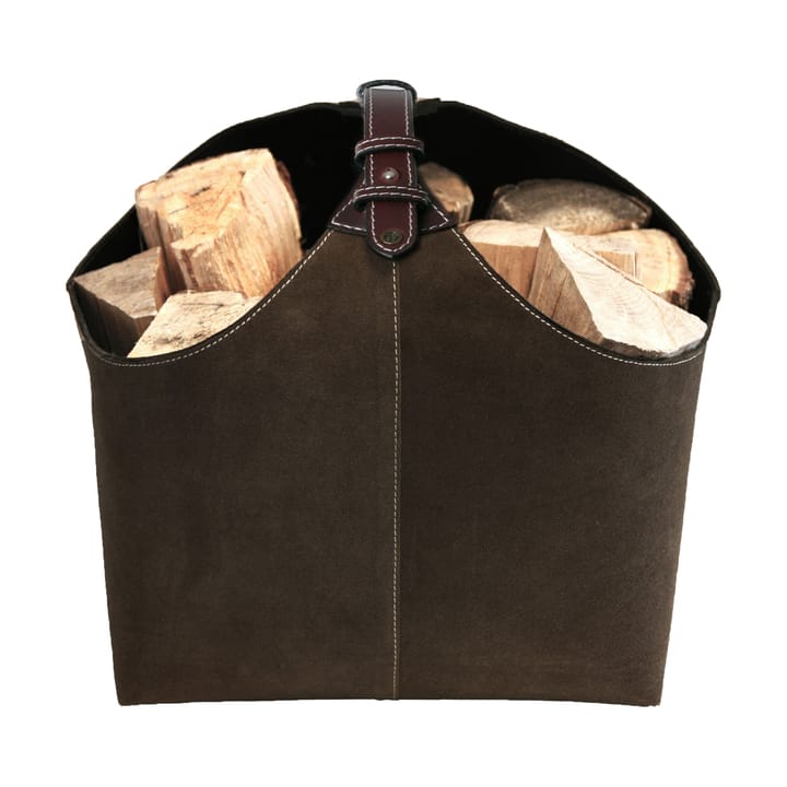 Ørskov firewood holder suede, Brown Ørskov