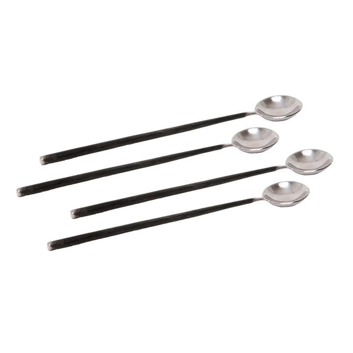 Ørskov Lava latté spoon 4 pieces, Stainless steel Ørskov