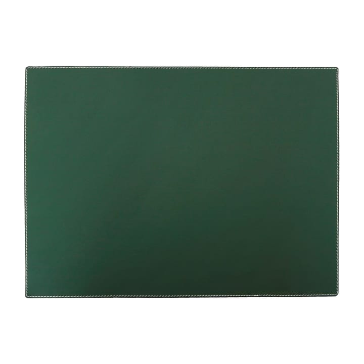 Ørskov placemat leather square, dark green Ørskov