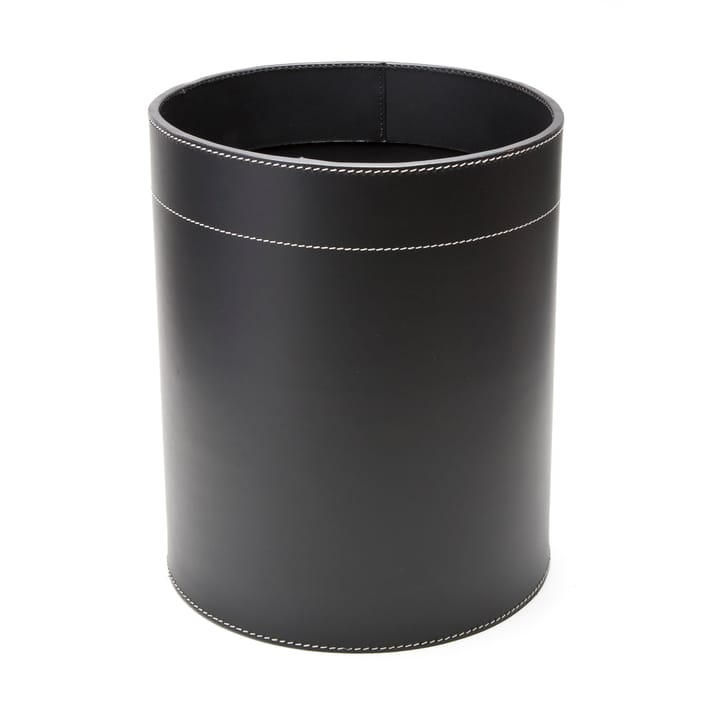 Ørskov waste basket leather, black Ørskov