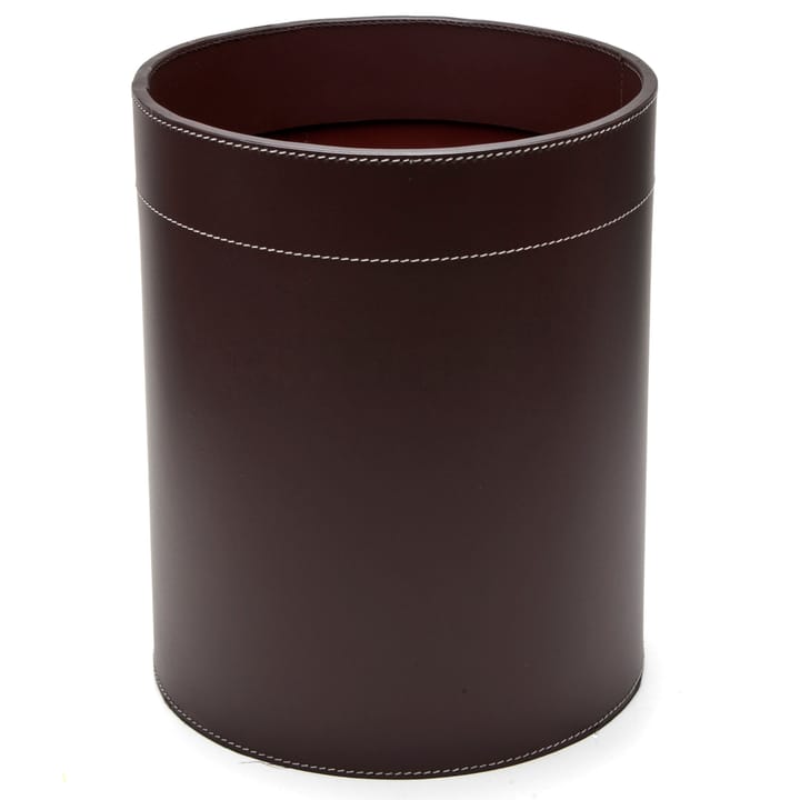 Ørskov waste basket leather, Chocolate Ørskov