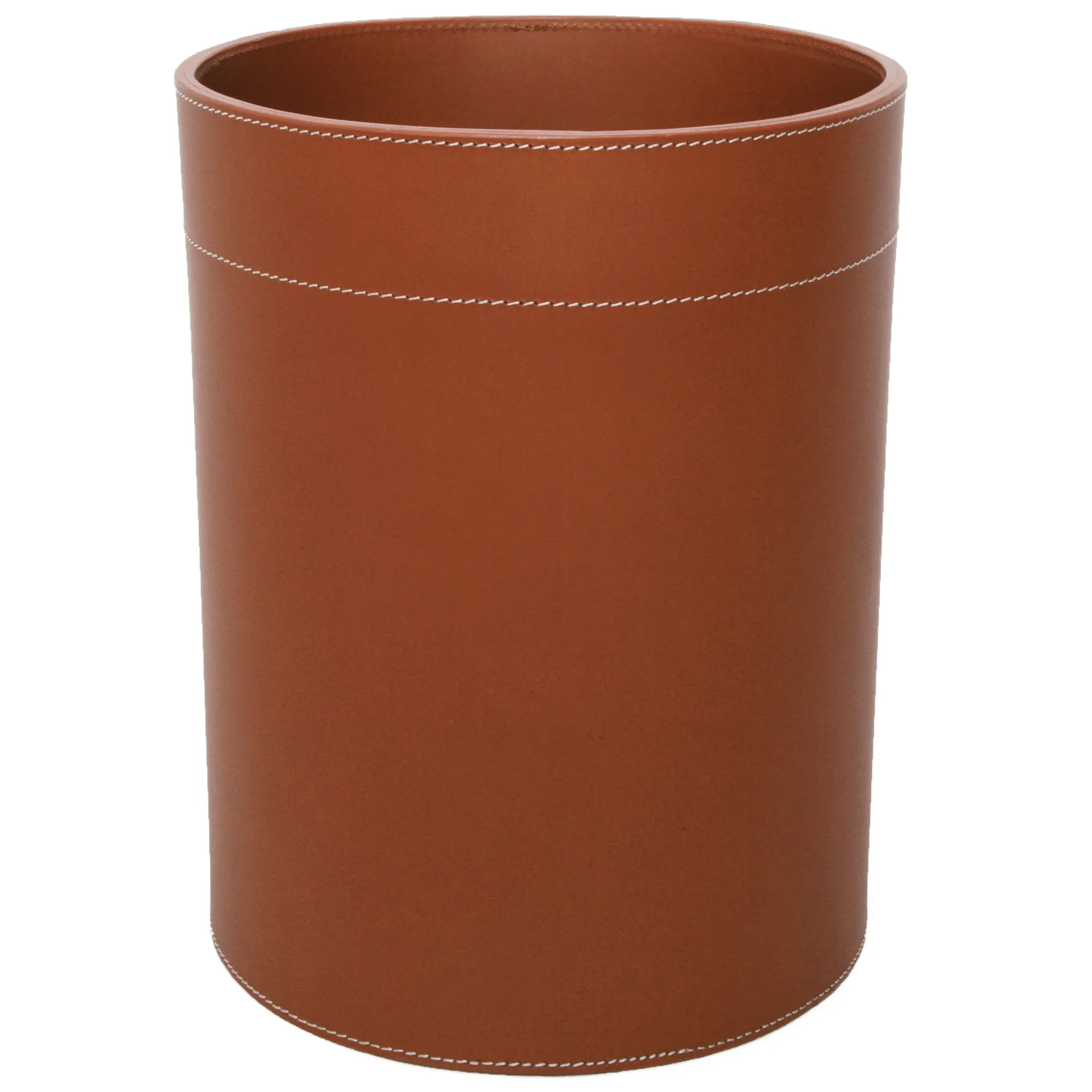 Ørskov waste basket leather, Cognac Ørskov