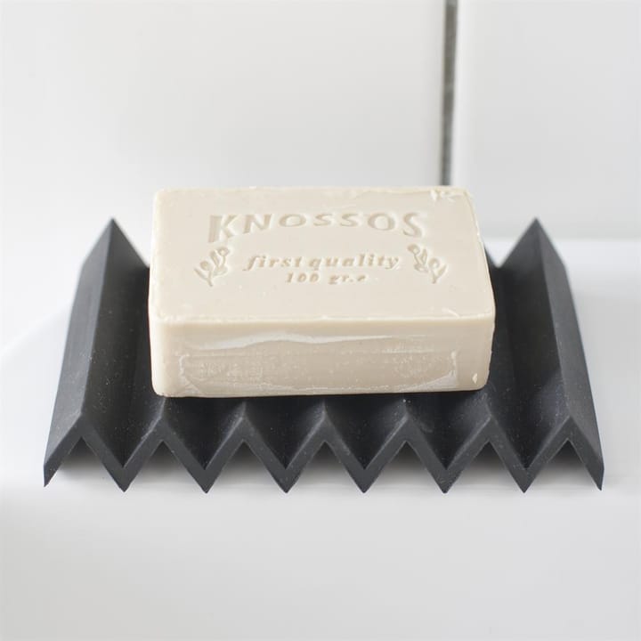 Zigzag soap dish, black Ørskov