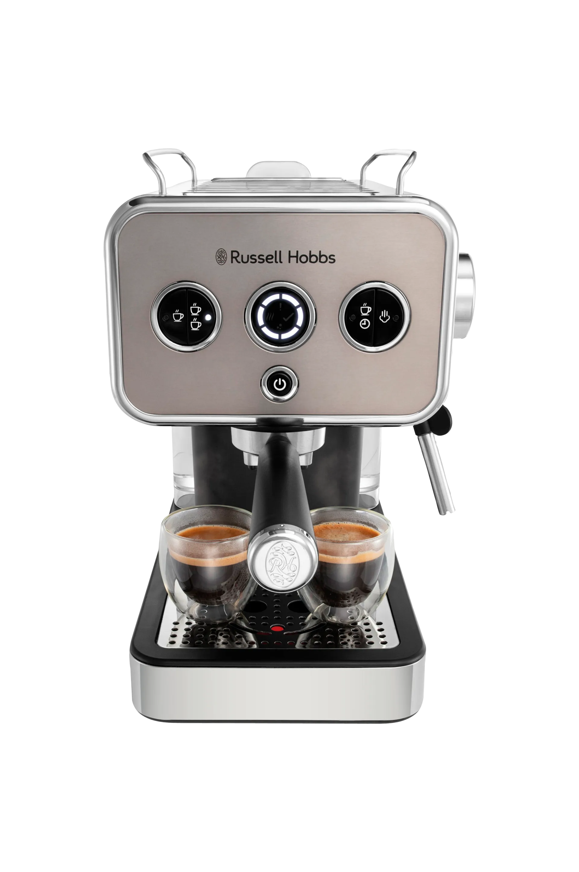 Distinctions espresso machine, Titanium Russell Hobbs