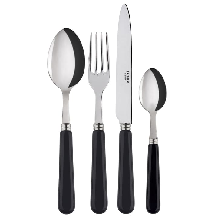 Basic cutlery 24 pcs, black SABRE Paris