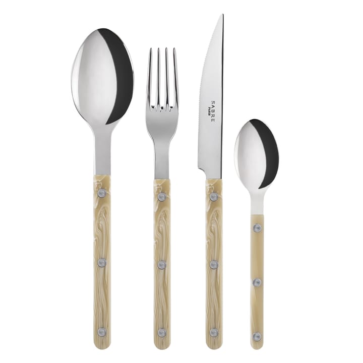 Bistrot cutlery 24 pcs, horn SABRE Paris