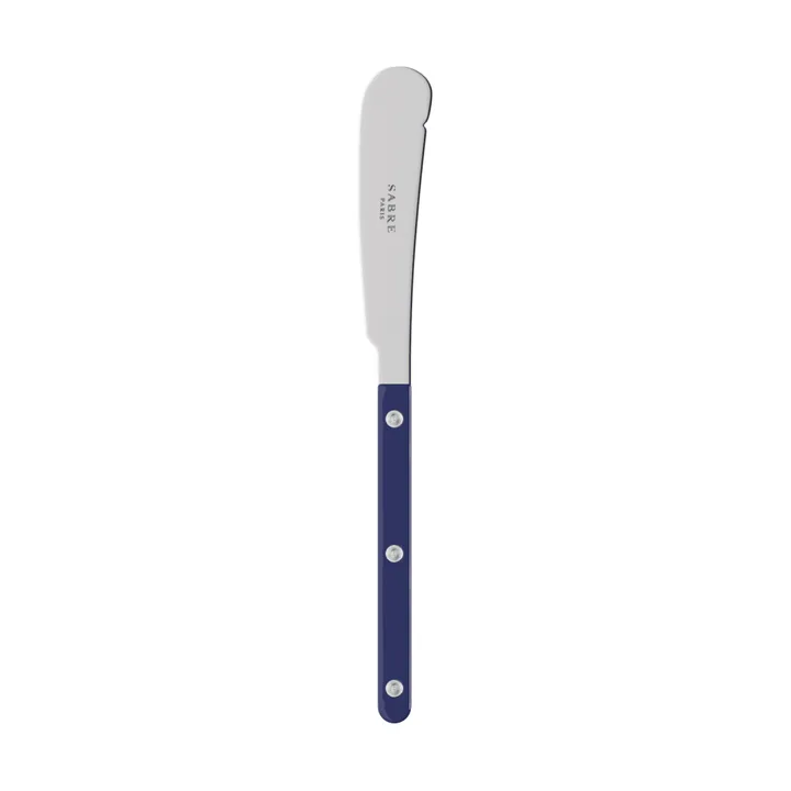 Bistrot solid butter knife 16 cm - Navy blue - SABRE Paris