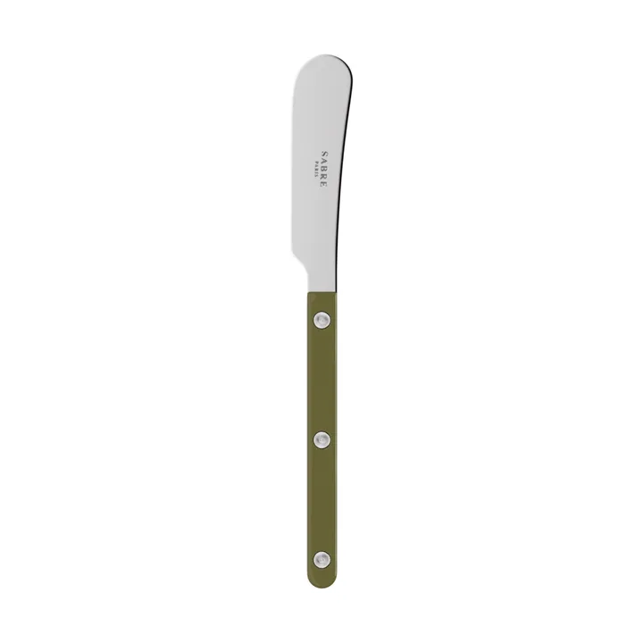 Bistrot solid butter spreader 14 cm - Green fern - SABRE Paris