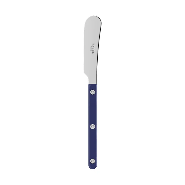 Bistrot solid butter spreader 14 cm - Navy blue - SABRE Paris