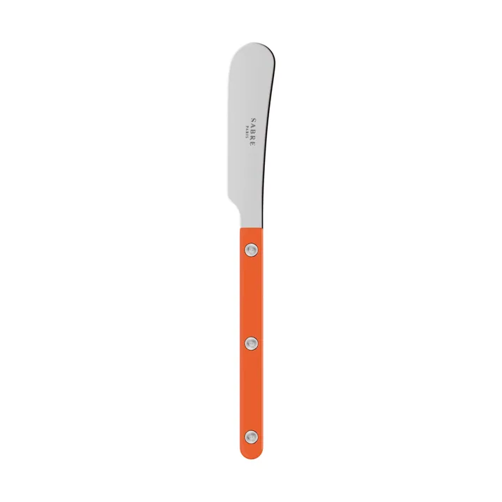 Bistrot solid butter spreader 14 cm - Orange - SABRE Paris