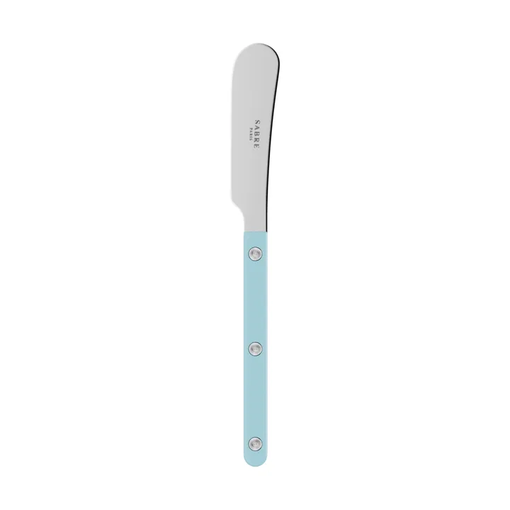 Bistrot solid butter spreader 14 cm - Pastel blue - SABRE Paris